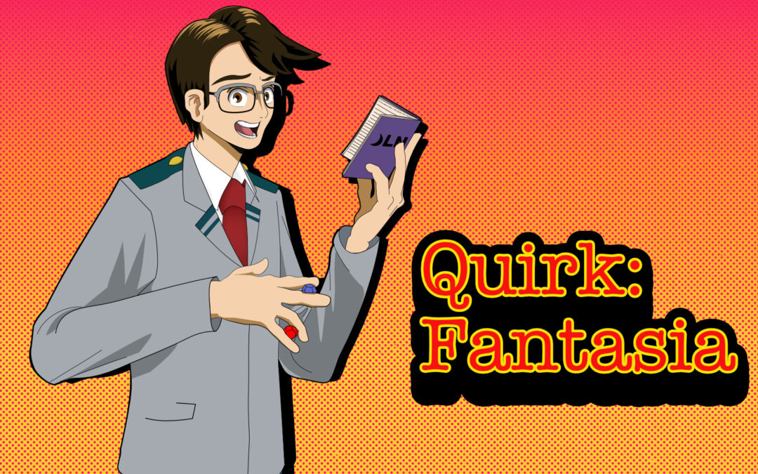 Jalinon Avatar in a My Hero Academia style